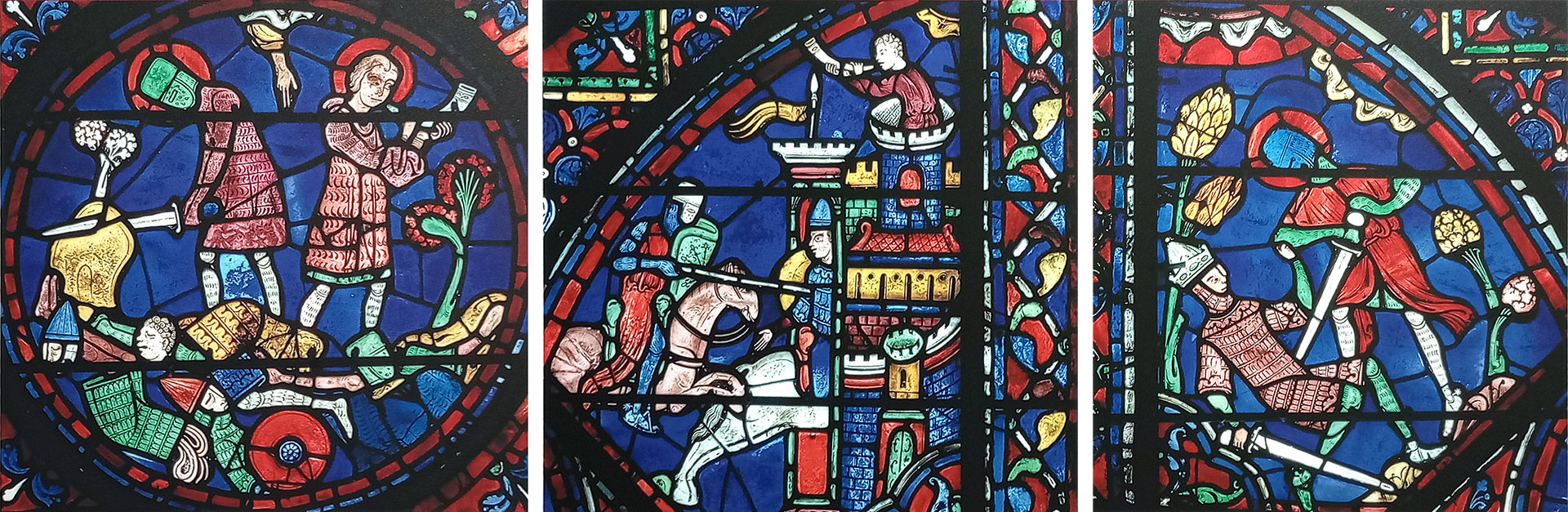 Notre-Dame de Chartres katedraleko beiraleak (XIII. mendea)